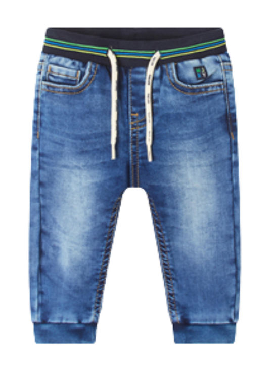 Mayoral Kids' Denim Pants Blue