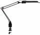 Panafan Office Lamp with Swing Arm and Clip in Blue Colour