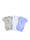 Dreams by Joyce Bebe Set Light Blue Bodysuits 3 Pieces