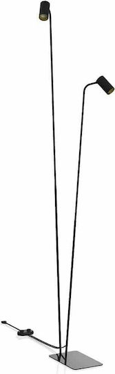 Nowodvorski Mono Floor Lamp H212xW20cm. with Socket for Bulb GU10 Black