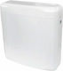 Kariba 1855008 Wall Mounted Plastic Low Pressure Rectangular Toilet Flush Tank White