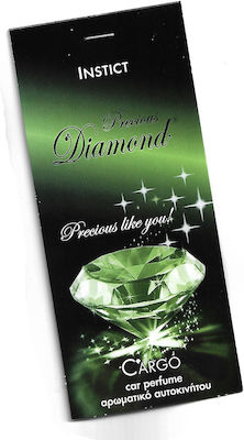 Cargo Lufterfrischer-Karte Autoanhänger Precious Diamond Instikt 1Stück