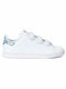 Adidas Kinder-Sneaker Stan Smith CF mit Klettverschluss Cloud White / Core Black