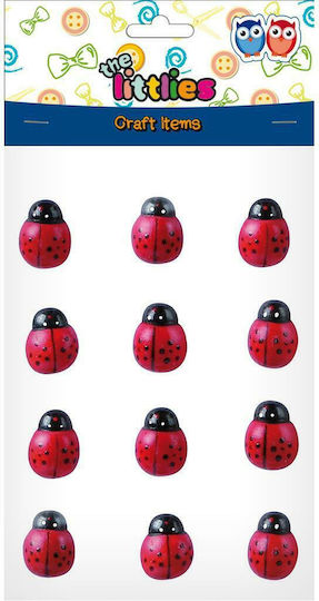 The Littlies Wooden Animals Thickness 18mm 12pcs