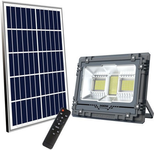 MJ-AW300 Wall Mounted Solar Light 300W Warm to Cool White with Remote Control IP67