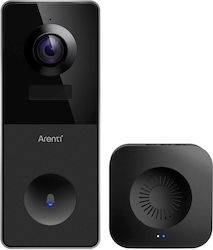 Arenti Clopoțel Fără Fir Wi-Fi Compatibil Cu Alexa Negru Arenti Clopoțel Fără Fir Wi-Fi Compatibil Cu Alexa Negru