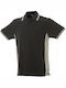 JRC Ankara Ανδρικό Διαφημιστικό T-shirt Κοντομάνικο Black/Grey