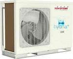 Toyotomi Hydria+ THMUR32BWP12/1 Αντλία Θερμότητας 12kW Μονοφασική 60°C Monoblock