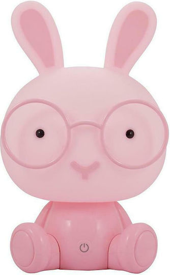 Polux Φωτάκι Νυκτός LED Kaninchen Rosa