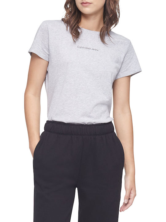 Calvin Klein Damen T-Shirt Gray