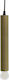 Click Pendant Light Gold with Socket E27 5x5x30cm