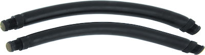 XDive Pure Latex 65714 Speargun Rubber Band with Fittings 16mm x 14cm 2pcs