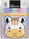 IDC Institute Vegan Süße Tiere Animierte Giraffe Stoffmaske 25gr