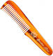 Eurostil Beard Comb for Beard Care Wooden Concha 8cm