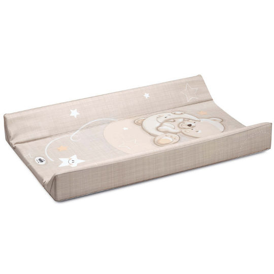 Cam Harte Wickelauflage aus Stoff Beige 49x80cm