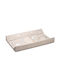 Cam Weiche Wickelauflage aus Stoff Beige 50x80cm