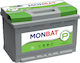 Monbat Μπαταρία Αυτοκινήτου 545012036-SMF με Χωρητικότητα 45Ah