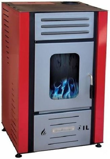 Starstoves SP120 Luftheizung 12kW Rot