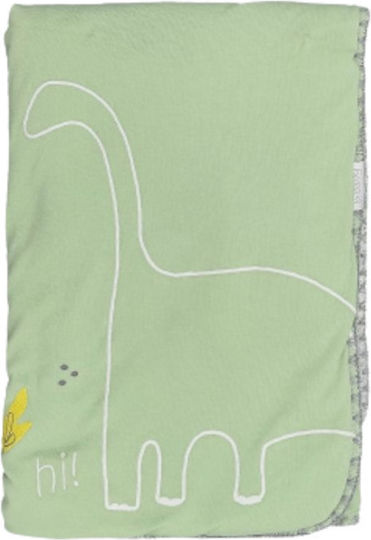 Bi Baby Pătură Pepinieră Swaddling pături 100% bumbac Verde 85x90cm