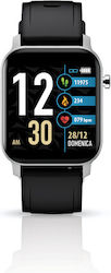 Techmade Techwatch X with Heart Rate Monitor (Black Silicone)