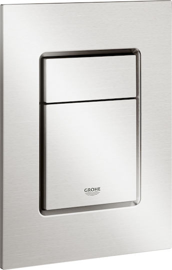 Grohe Skate Cosmopolitan S Πλακέτα για Καζανάκια Διπλής Λειτουργίας Inox Polished Nickel Polished Nickel