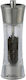 Zassenhaus Aachen Manual Glass Pepper Mill 18cm Silver
