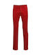 Jules Men's Jeans Pants Elastic with Slim Fit Poppy Red