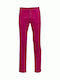 Men's Jeans Pants Elastic with Slim Fit Sunset Pink