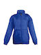 Wasserdicht Kinder Sportjacke Kurz Winddicht Blau