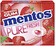 Mentos 20 Chewing gum Pure Fresh with Φράουλα Flavour Sugar Free 30gr