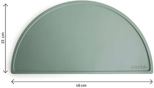 Mushie Beige Placemats Shifting Made of Plastic