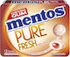 Mentos 12 Chewing gum Pure Fresh with Κανέλα Με Εκχύλισμα Πράσινου Τσαγιού Flavour Sugar Free 18gr