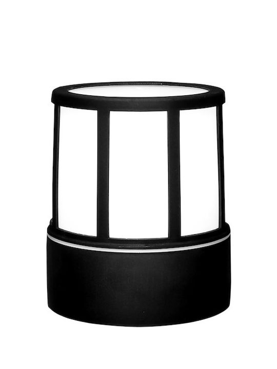 Heronia D-280K Lampa de podea Lattern pentru exterior IP54 pentru soclu E27 Negru