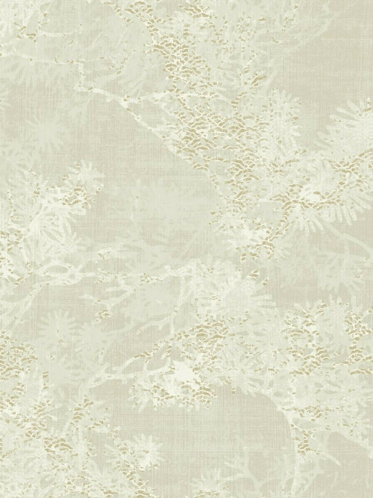 Wallpaper Vinyl Ecru L1005xW53cm