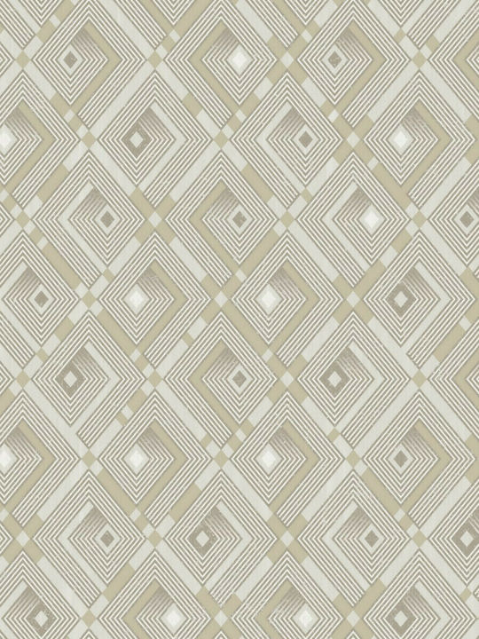 Wallpaper Vinyl Beige L1005xW53cm