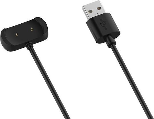 USB Charging Cable Зарядно за Amazfit GTR 2 Черен