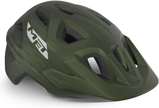 MET Echo Mountain Bicycle Helmet Green