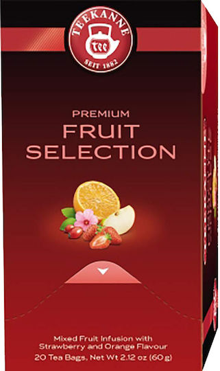 Teekane Premium Fruit Selection Μείγμα Βοτάνων 20 Φακελάκια 1200gr