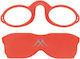 Montana Eyewear NR1 Reading Glasses +3.50 Pocket in Red Color NR1A