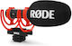Rode Πυκνωτικό Μικρόφωνο 3.5mm / USB Type-C Video Mic Go II Τοποθέτηση Shock Mounted/Clip On για Κάμερα