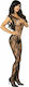 Beauty Night Kiara 692 Sexy Bodystockings mit Offenem Schritt Schwarz