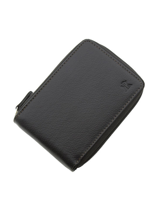 Kappa Bags 4094BZ Men's Leather Wallet Black