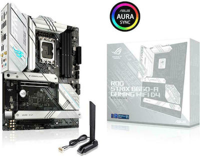 Asus ROG Strix B660-A Gaming WiFi D4 Mainboard ATX mit Intel 1700 Sockel