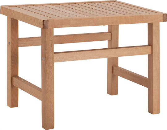 Ξύλινο Σκαμπό Εξωτερικού Χώρου Koli 60x40x45cm