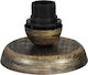 Heronia TLB-07 Decorative Lamp with Socket for Bulb E27 Bronze