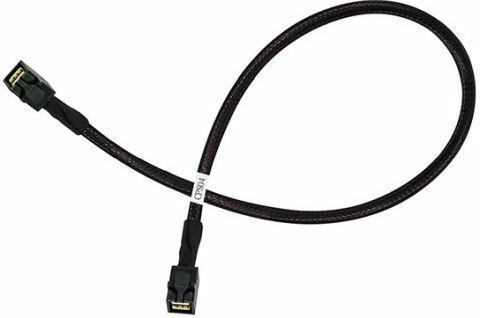 Silverstone Mini SAS to Mini SAS Cable 50cm Black (SST-CPS04)