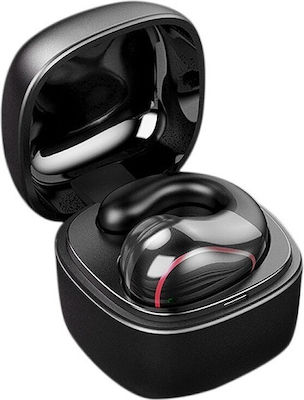 Awei T25 Earbud Bluetooth Handsfree Ακουστικό με Θήκη Φόρτισης Μαύρο