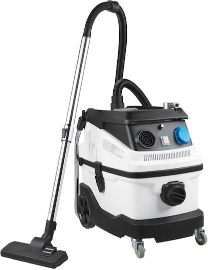 Maestro MVC-501/30L Wet-Dry Vacuum 1600W with Plastic Container 30L White