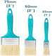 Total Paint Brush Straight 2'' 3pcs