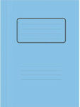 Uni Pap Folder for Paper A4 Blue